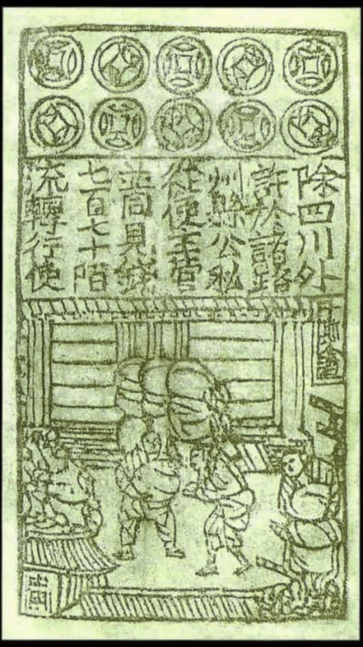 Until the discovery of America, China's economy was the most sophisticated in the world. Jiaozi of the Northern Song Dynasty of China. It was worth 77,000 copper coins. The first banknotes began to be printed in the 7th century. Until the discovery of America, China's economy was the most sophisticated in the world. Jiaozi of the Northern Song Dynasty of China. It was worth 77,000 copper coins. The first banknotes began to be printed in the 7th century.