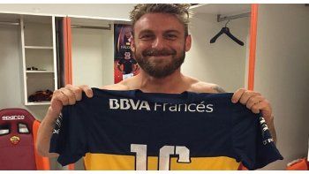 De Rossi sueña con jugar en Boca.