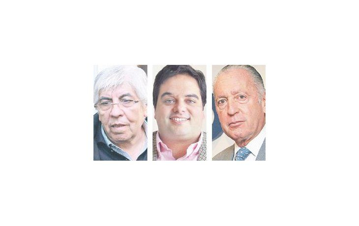 ámbito.com | Hugo Moyano, Jorge Triaca y Daniel Funes de Rioja