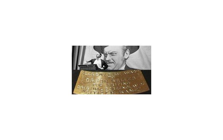El Oscar de Orson Welles, a subasta