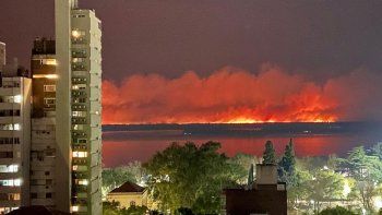 Los dos acusados de generar el incendio en Diamante, que afectó Rosario fueron apresados el sábado.