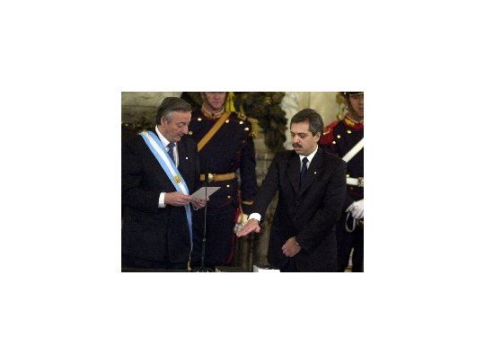 Juraron los ministros de Kirchner