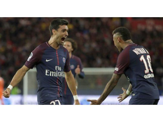 Pastore marcó el cuarto de PSG, que jugó al ritmo de Neymar.