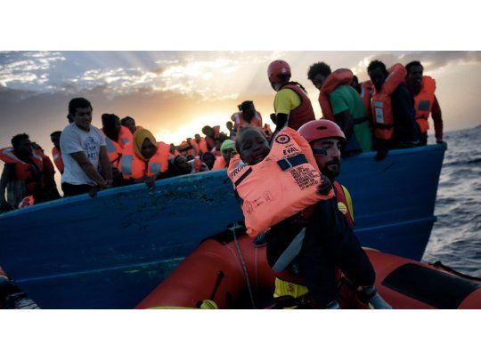 La mayoría de los migrantes habían partido de las costas de Libia.