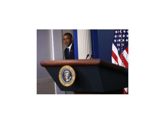 Barack Obama al explicar las sanciones.