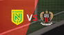 nantes and nice begin to play the second half for the tiebreaker