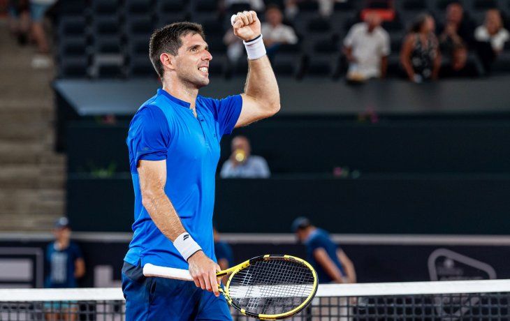 Delbonis es el máximo ganador sobre polvo en lo que va de 2021 junto a Tsitsipas.