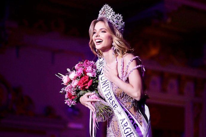 Masset se convirtió en la primera entrerriana en imponerse como Miss Universo Argentina en los últimos 70 años.