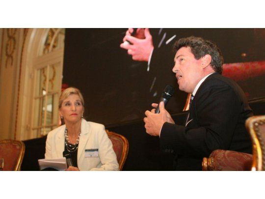 Mamet dijo ser “muy optimista” respecto a la política económica que lleva adelante el Gobierno de Mauricio Macri. (Fotografía: Ignacio Petunchi).