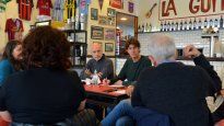 rodriguez larreta y lousteau, en encuentros con vecinos por la ciudad