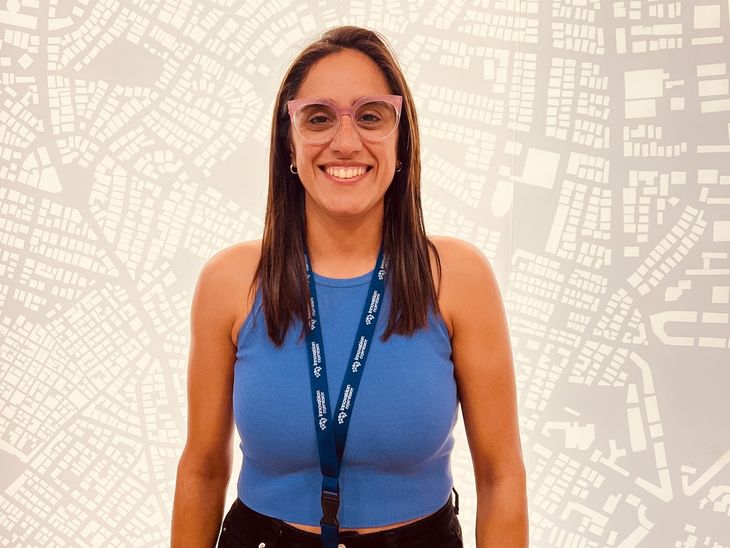 Almendra Hermida tiene una diplomatura en Business Intelligence de la Universidad Austral, entre otros títulos