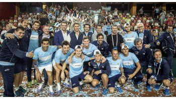 Argentina logró el ascenso y la preclasificación tras ganar en San Juan. ahora tiene el pase directo a la final (Foto: Sergio Llamera/Prensa AAT).
