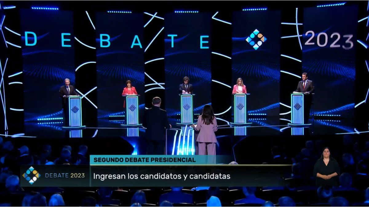 Cierre del Debate presidencial qué dijo cada candidato en la segunda