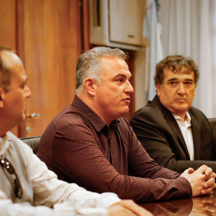 Minería. Rodolfo Ovalles, Michael Meding y el geólogo Mario Hernández, los tres líderes del proyecto de cobre Los Azules. Minería. Rodolfo Ovalles, Michael Meding y el geólogo Mario Hernández, los tres líderes del proyecto de cobre Los Azules.