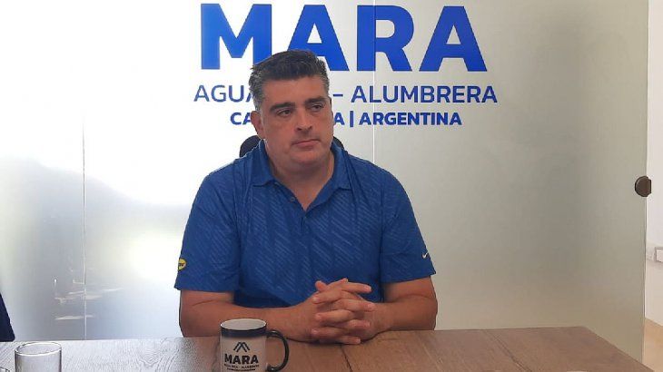 Nicolás Bareta, gerente general del proyecto MARA.