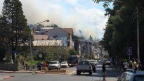 El sanatorio San Carlos tuvo que ser evacuado, pero no hay afectados.