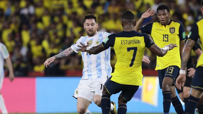 La Selección argentina finalizó las Eliminatorias con un empate ante Ecuador.
