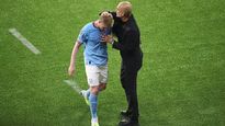 De Bruyne volvió a ser reemplazado por lesión en una final de Champions League.