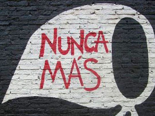 Dictadura Nunca Mas Memoria 24 de marzo.jpg