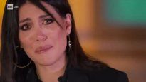 Wanda Nara se emocionó en la televisión italiana.&nbsp;