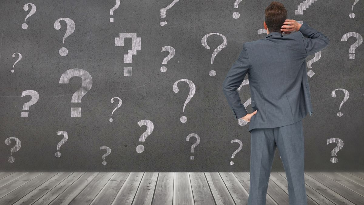 the two questions that the market asks