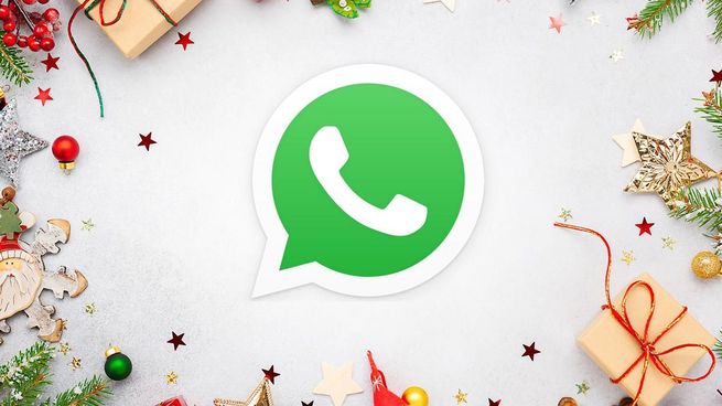 Sin dudas WhatsApp será la aplicación de mensajería favorita de las fiestas.