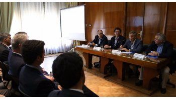 ámbito.com | Del lanzamiento de la línea de créditos del BICE participaron el ministro de Producción Francisco Cabrera, el presidente del BICE Pablo García, el secretario de Emprendedores y Pymes de la Nación, Mariano Mayer, y el subsecretario de Servicios Tecnológico
