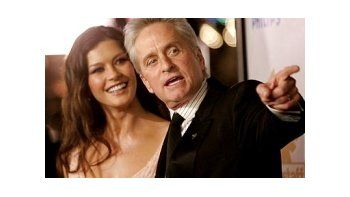 Catherine Zeta-Jones y Michael Douglas.