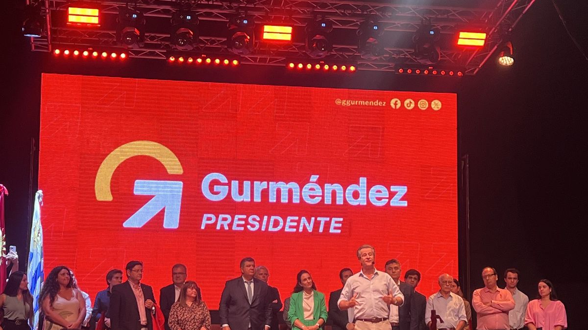Gabriel Gurméndez launched his candidacy with strong criticism of the Frente Amplio