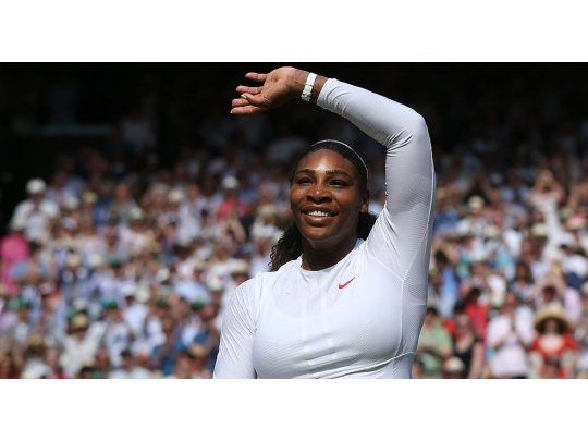 A menos de un año de ser madre, Serena Williams está en la final de Wimbledon