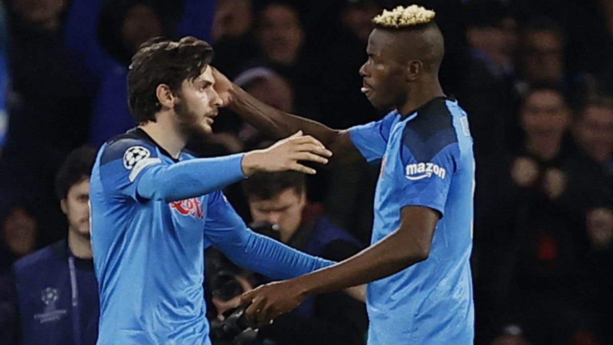 Napoli continues at a steady pace in the Champions League