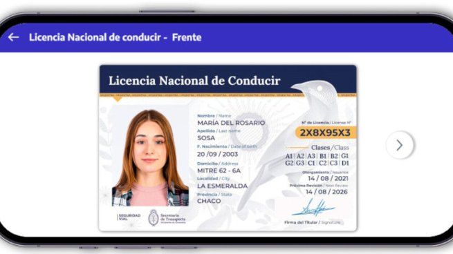 Conocé que grupos no podrán solicitar la licencia de conducir digital.