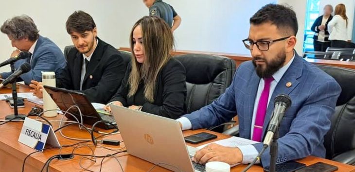 La audiencia en la que Gloria Ruiz fue imputada en Neuquén. La audiencia en la que Gloria Ruiz fue imputada en Neuquén.