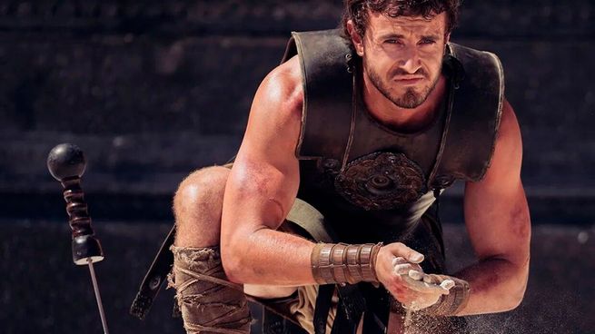 Paul Mescal protagoniza Gladiador 2, en Netflix.