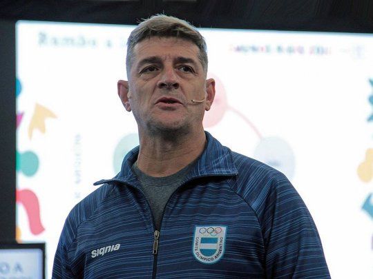 Diego Gusmán, suspendido por el Comité Olímpico Argentino por defender a la dictadura.