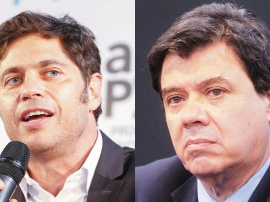Axel Kicillof y Claudio Moroni