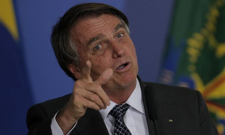 The president of Brazil, Jair Bolsonaro.