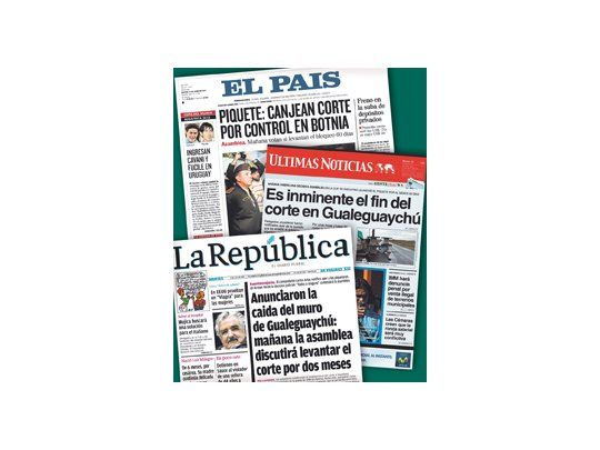 Para Uruguay, “caerá el muro”