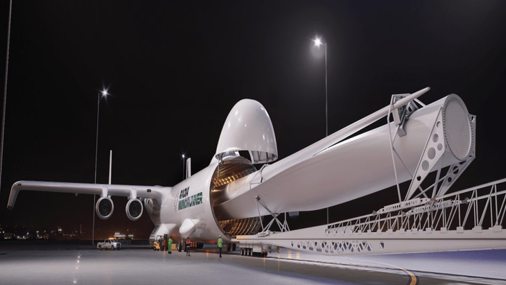 Los fabricantes del WindRunner no descartan que se utilice en operaciones militares de transporte pesado, una alternativa que ampliaría su atractivo comercial. Los fabricantes del WindRunner no descartan que se utilice en operaciones militares de transporte pesado, una alternativa que ampliaría su atractivo comercial.