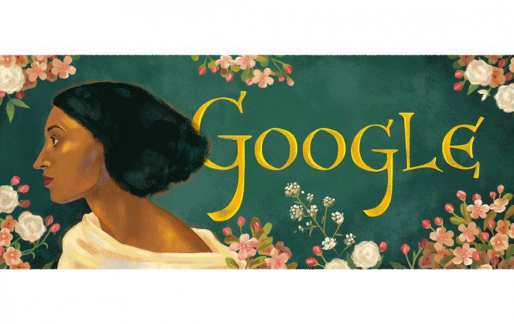 El Doodle de Google del 18 de noviembre está dedicadoa Fanny Eaton.