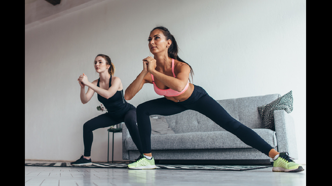 Un buen entrenamiento para las piernas es vital para mantenerse activa.