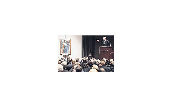 ámbito.com | El momento en que«Escena callejera deBerlín» se vendía alempresario RonaldLauder en 38 millonesde dólares, hasta elmomento el mayorprecio alcanzado porErnst Ludwig Kirchner.