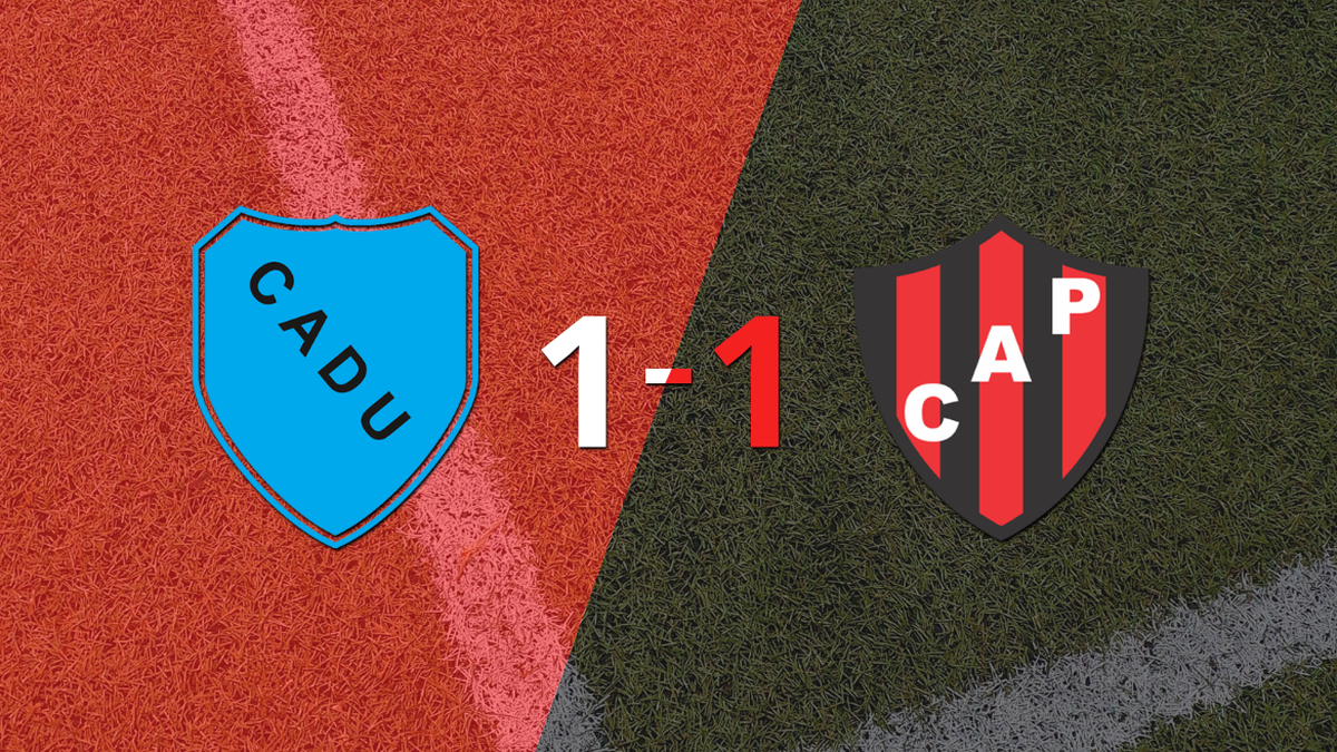 Def.  Unidos could not at home against Patronato and tied 1-1