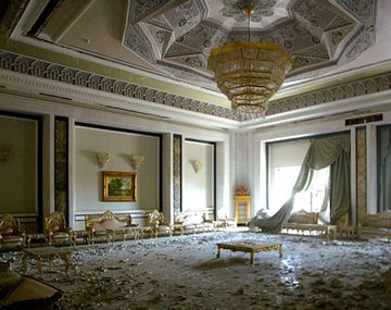 El destino de los palacios de Sadam Husein