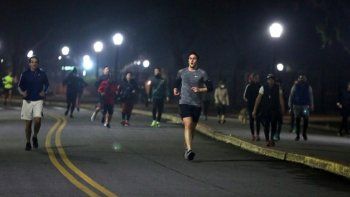 Los Bosques de Palermo, uno de los lugares favoritos de los runners porteños para salir a correr.