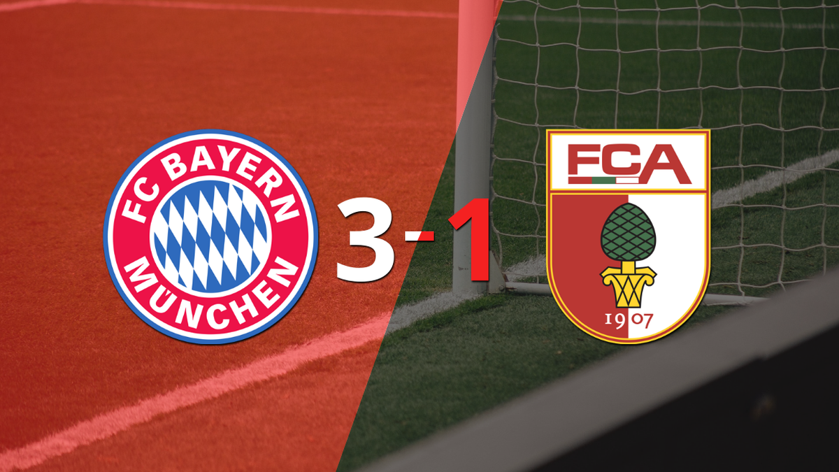 Harry Kane helped Bayern Munich win over Augsburg with a brace