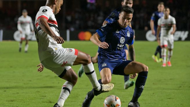 Talleres no pudo con San Pablo, pero igual sigue en la Copa Libertadores.