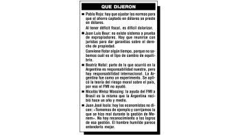 ECONOMISTAS DEBATEN CÓMO FUNCIONARÁ LA BANCA EN 2003