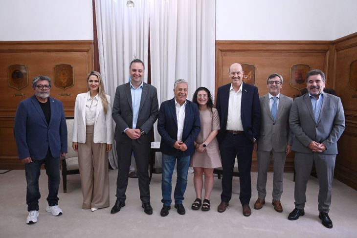 El Consejo de Mayo, integrado por Gerardo Martinez, Carolina Losada, Manuel Adorni, Alfredo Cornejo, María Cecilia Dominguez Diacoluca, Federico Sturzenegger, Martín Rappalini y Cristian Ritondo. El Consejo de Mayo, integrado por Gerardo Martinez, Carolina Losada, Manuel Adorni, Alfredo Cornejo, María Cecilia Dominguez Diacoluca, Federico Sturzenegger, Martín Rappalini y Cristian Ritondo.