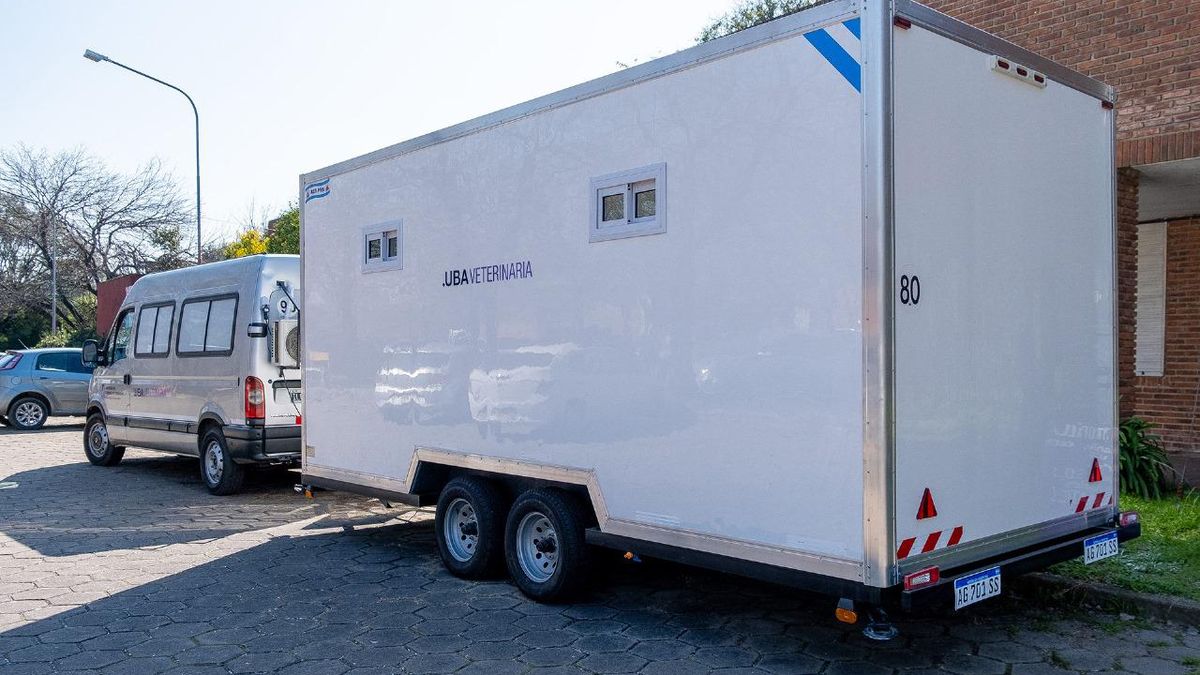 The UBA inaugurated a mobile veterinary operating room